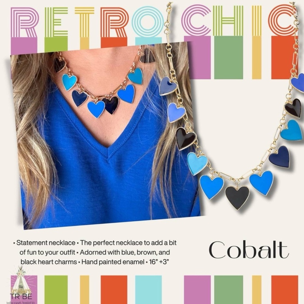 Park Lane Cobalt Necklace